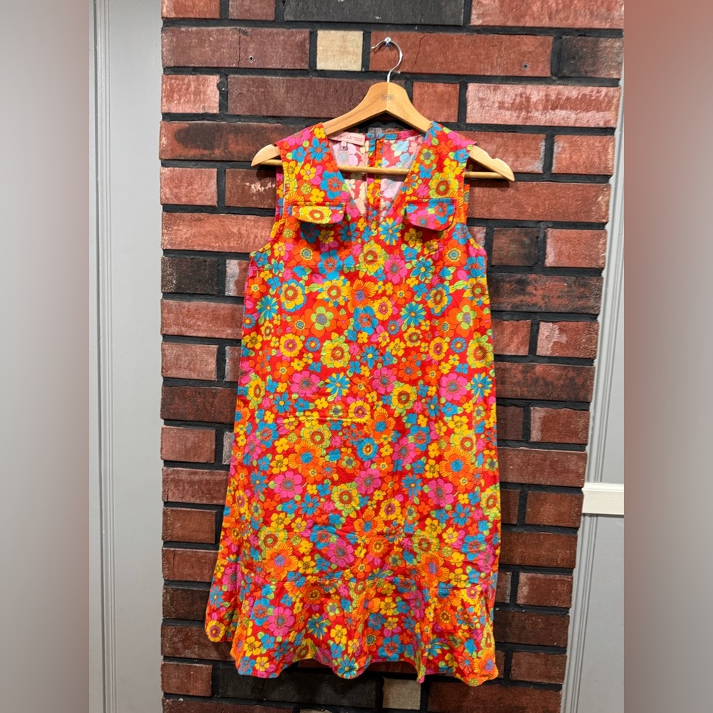 Antoine & Lili Vibrant Floral Sleeveless Dress